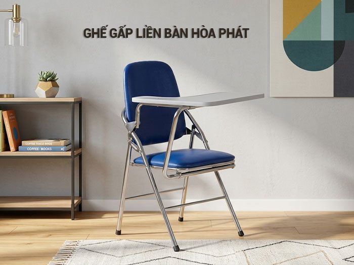 Ghế gấp liền bàn Hòa Phát