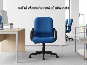 ghế nỉ văn phòng giá rẻ Hòa Phát