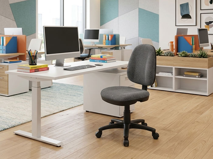 ghế nỉ văn phòng giá rẻ Hòa Phát