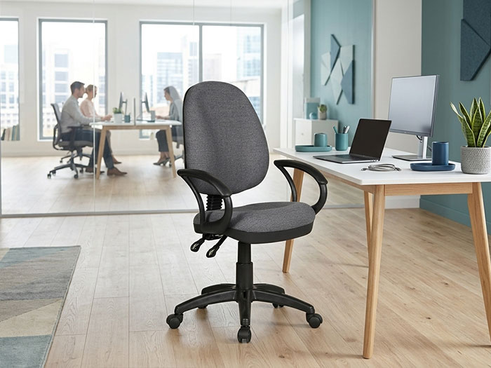 ghế nỉ văn phòng giá rẻ Hòa Phát