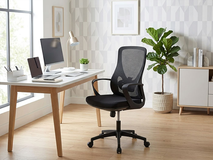 Ghế xoay lưới lưng trung