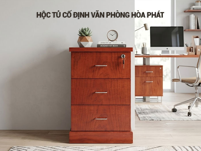 Hộc tủ cố định văn phòng