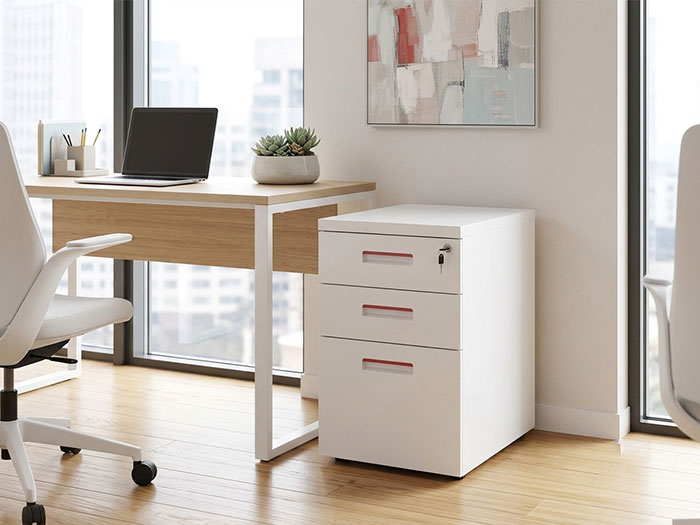 Hộc tủ cố định văn phòng