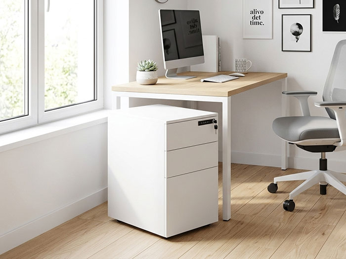Hộc tủ cố định văn phòng