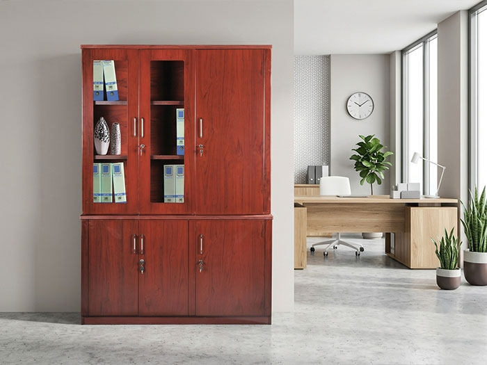 Tủ hồ sơ gỗ 3 cánh Hòa Phát
