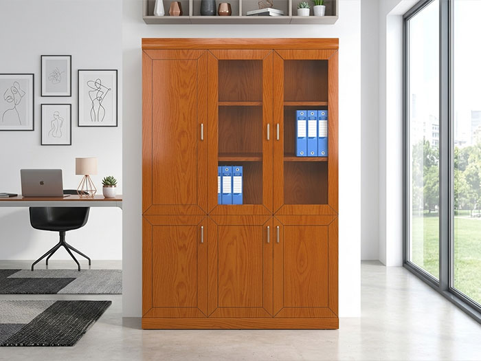 Tủ hồ sơ gỗ 3 cánh Hòa Phát