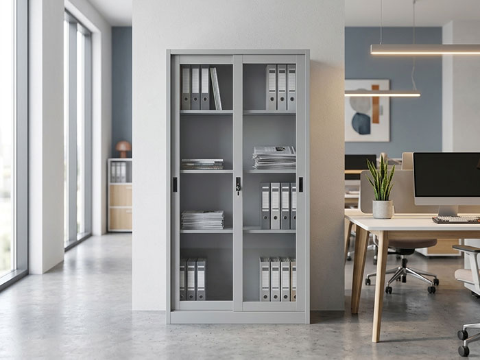 Tủ hồ sơ sắt Hòa Phát 2 cánh