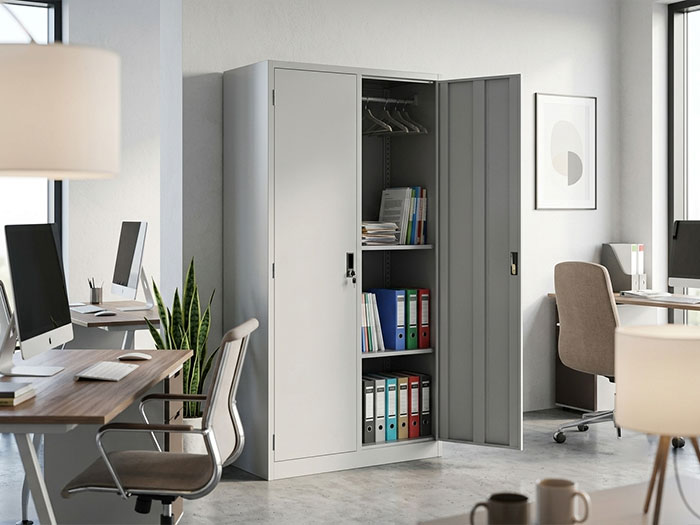 Tủ hồ sơ sắt Hòa Phát 2 cánh